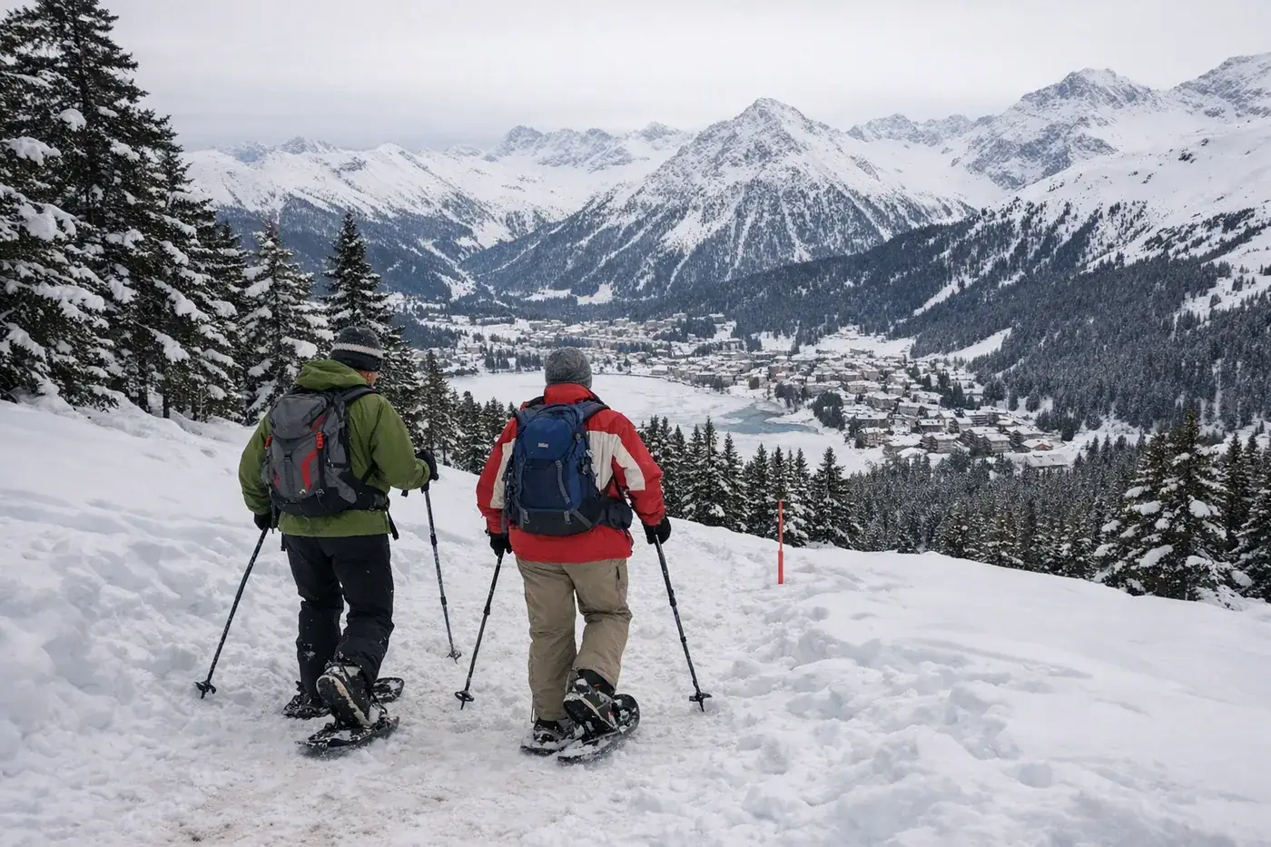 Skikjøring i Arosa
