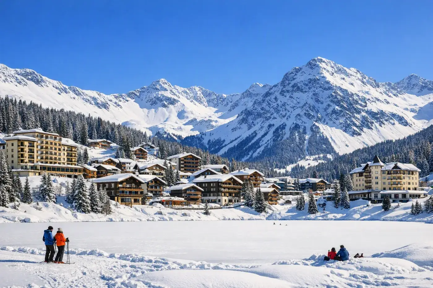 Skiferie i Arosa i Sveits