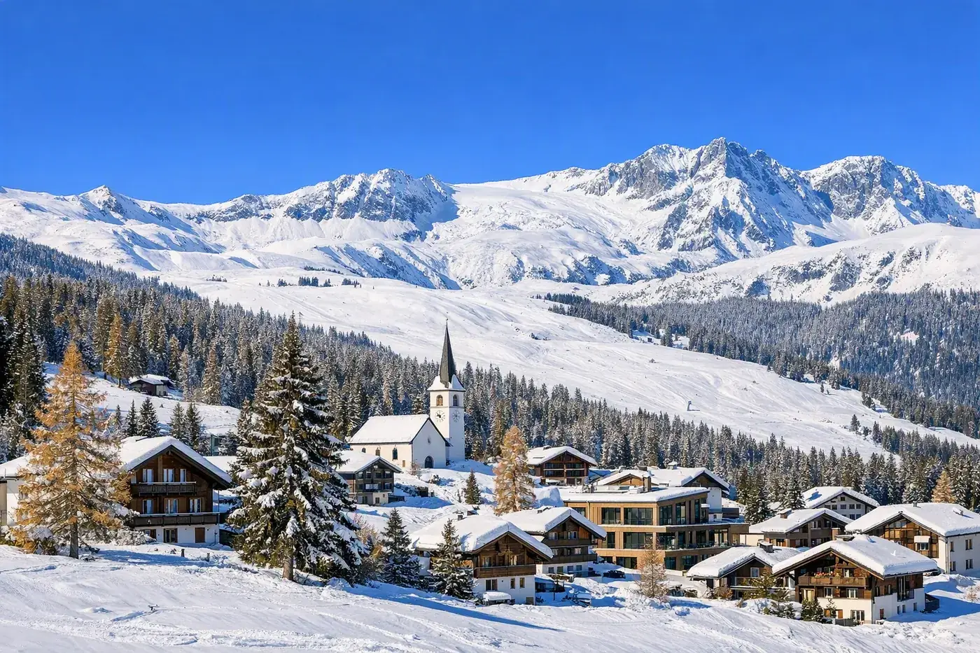 Skiferie i Flims Laax Falera i Sveits