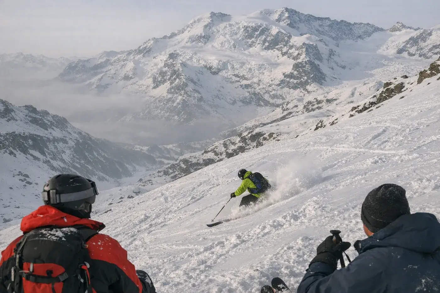 Skikjøring i Gressoney-La-Trinité