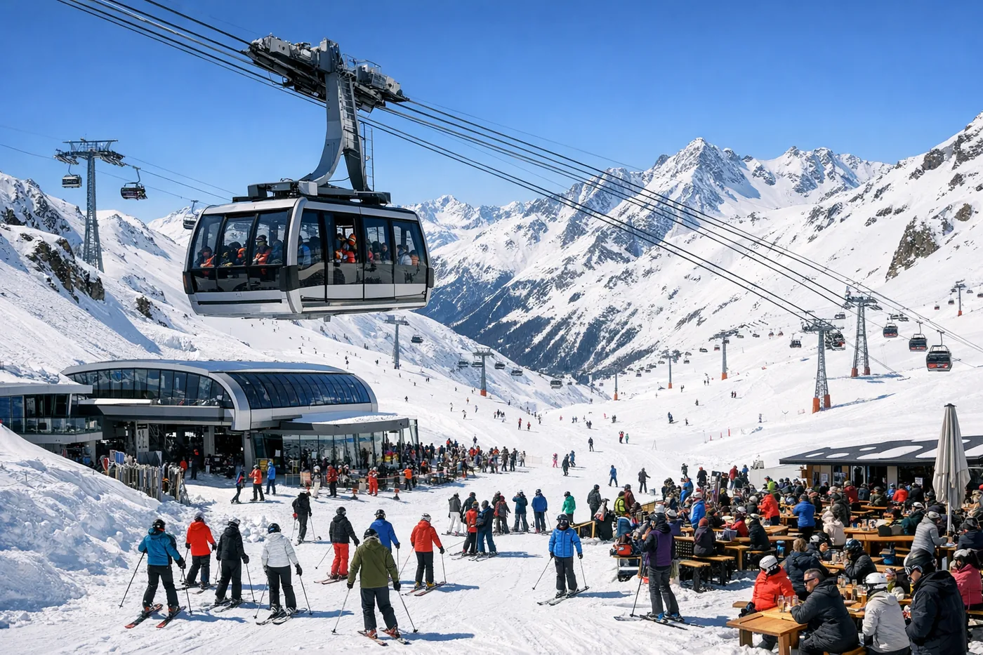 Skiferie i Ischgl i Østerrike