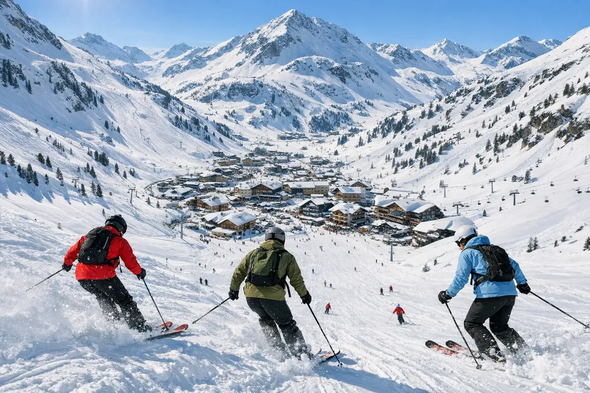 Skikjøring i Obertauern