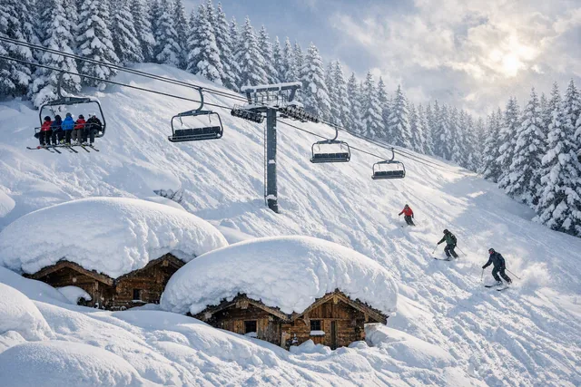 Skiferie i Hochfügen