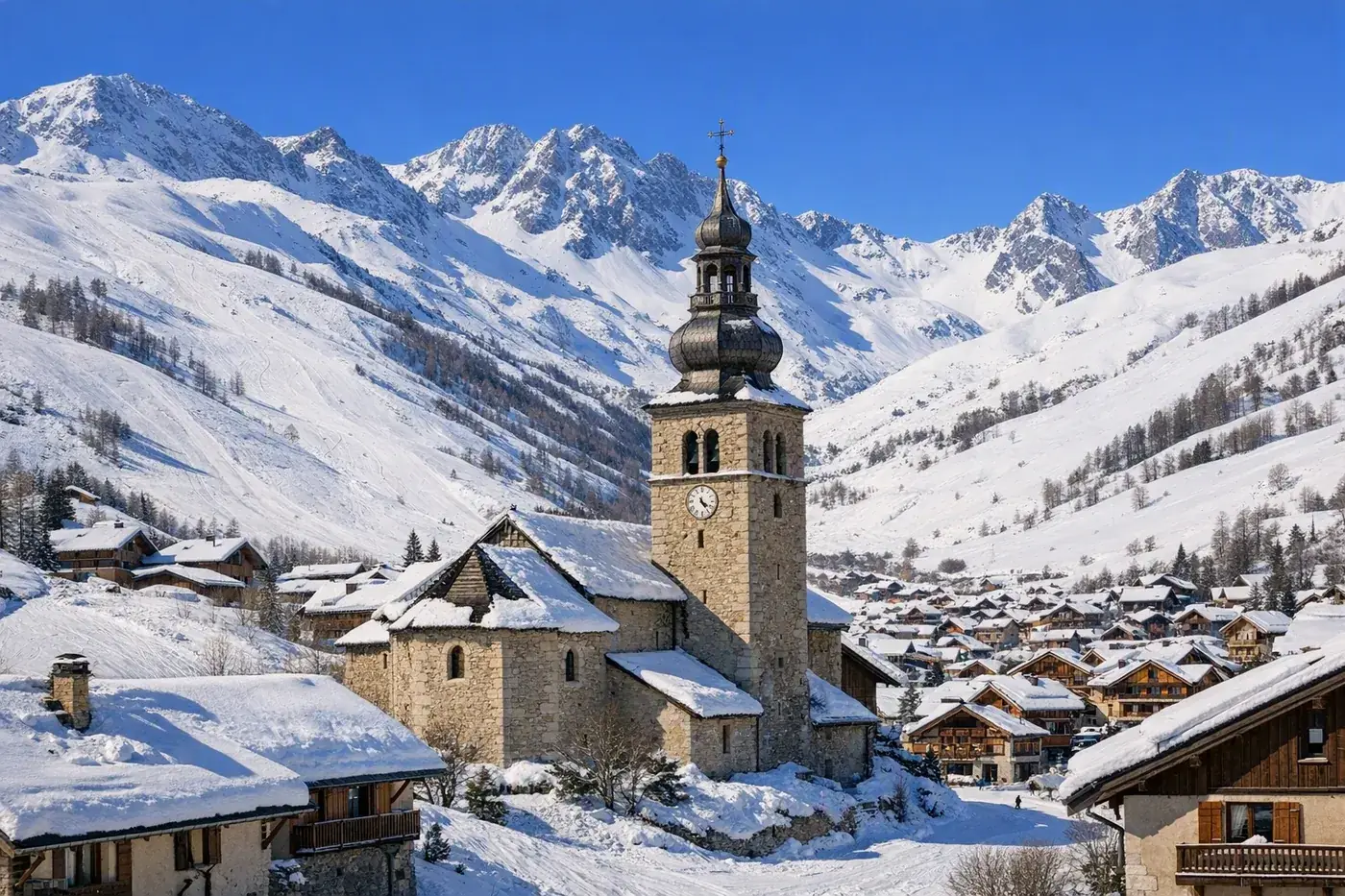 Skiferie i Valloire i Frankrike