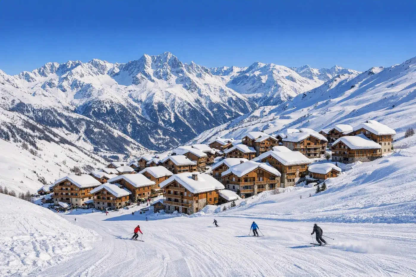Skiferie i Valmeinier i Frankrike