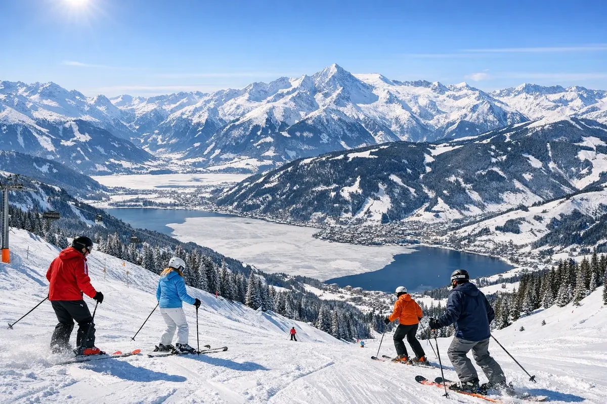 Skikjøring i Zell am See