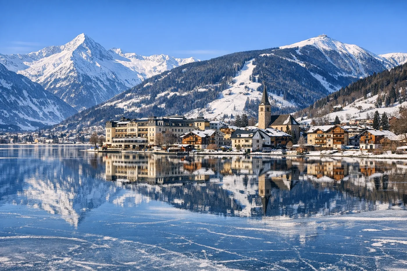 Skiferie i Zell am See i Østerrike