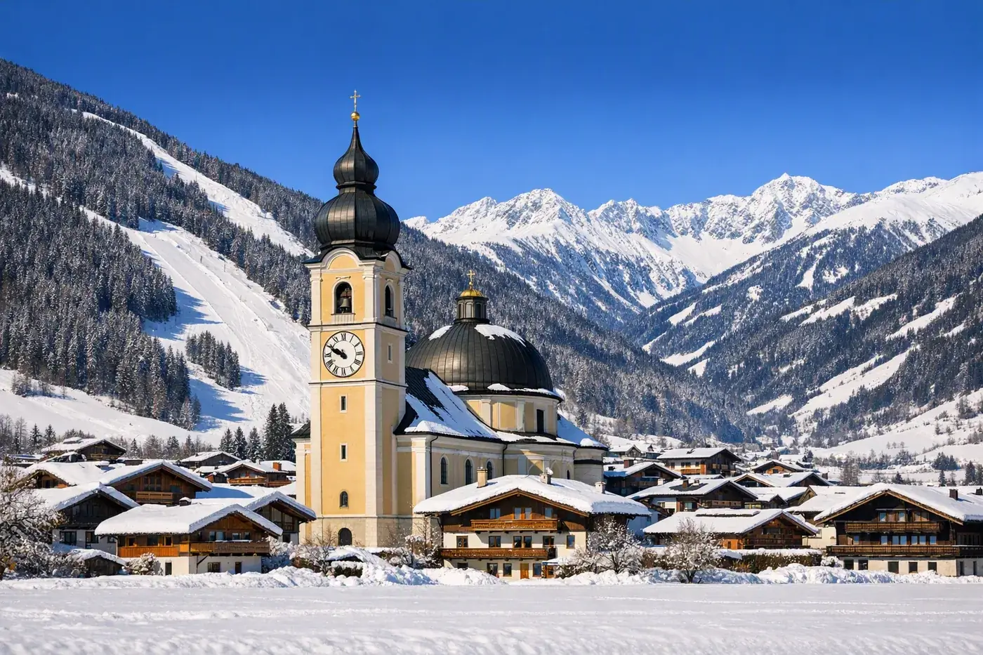 Skiferie i Zell am Ziller i Østerrike