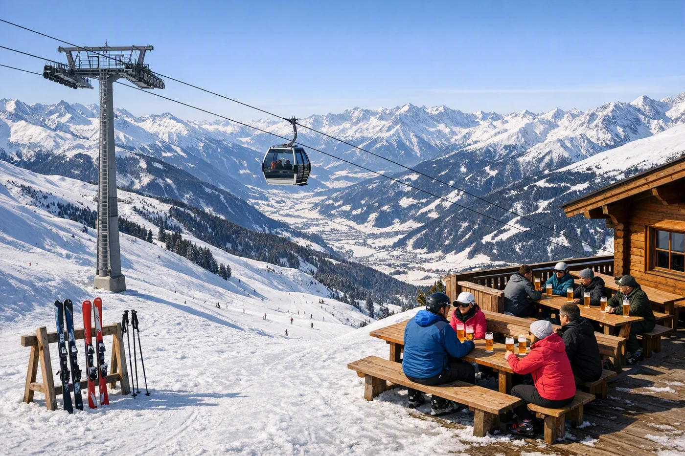 Skiferie i Zillertal Arena i Østerrike
