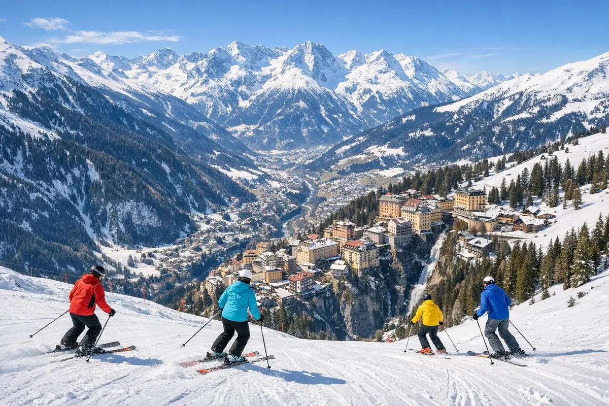 Skikjøring i Bad Gastein