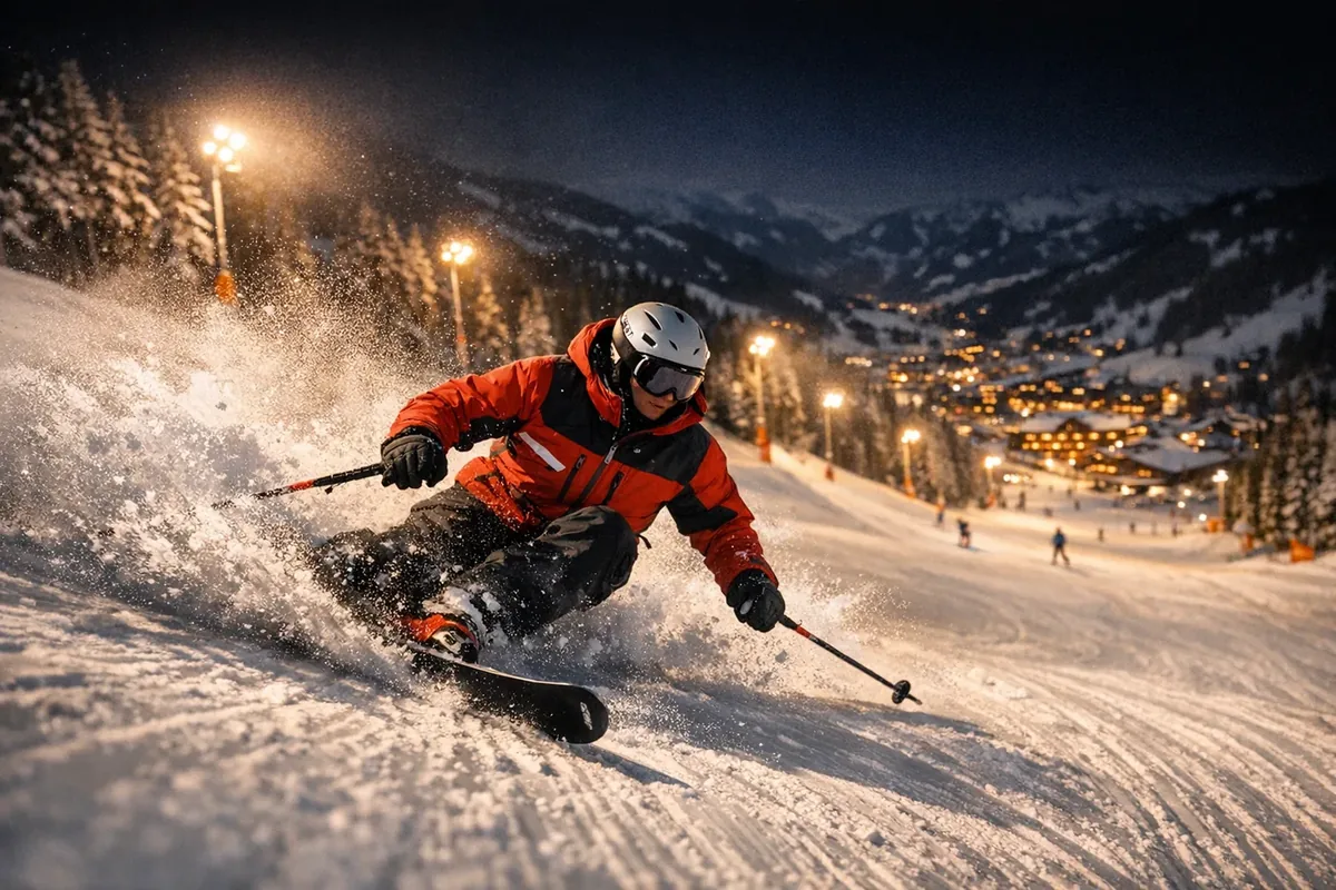 Skikjøring i Flachau