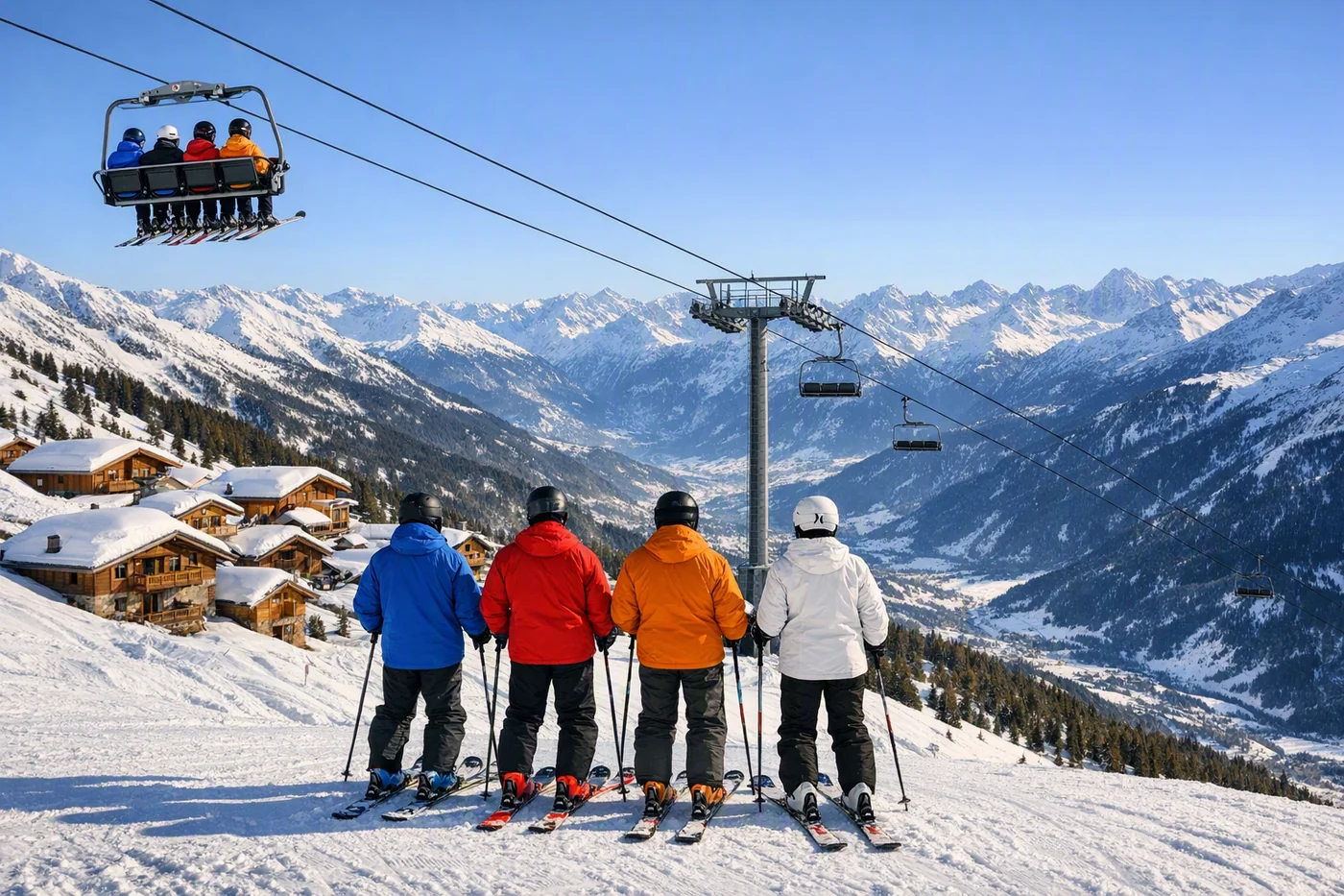 Skiferie i La Rosiere i Frankrike