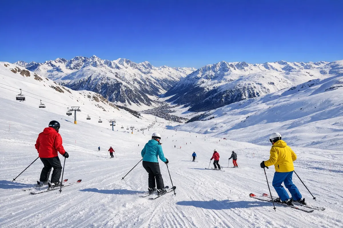 Skikjøring i Livigno